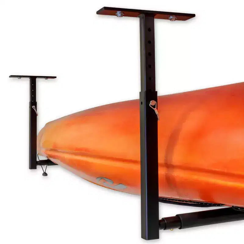 Ayarlanabilir Tavan Kayak Depolama Rafı, Tekli, 75 lbs Kapasiteli
